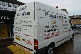 Mobile Car Washing Van